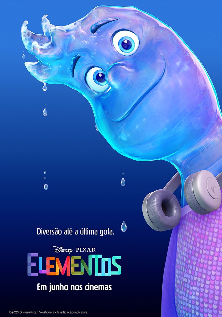 Elementos nova animação da Pixar ganha primeiro trailer