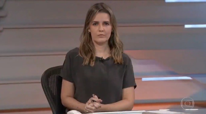Ana Paula Araújo não apresenta o Bom Dia Brasil, após a morte do pai