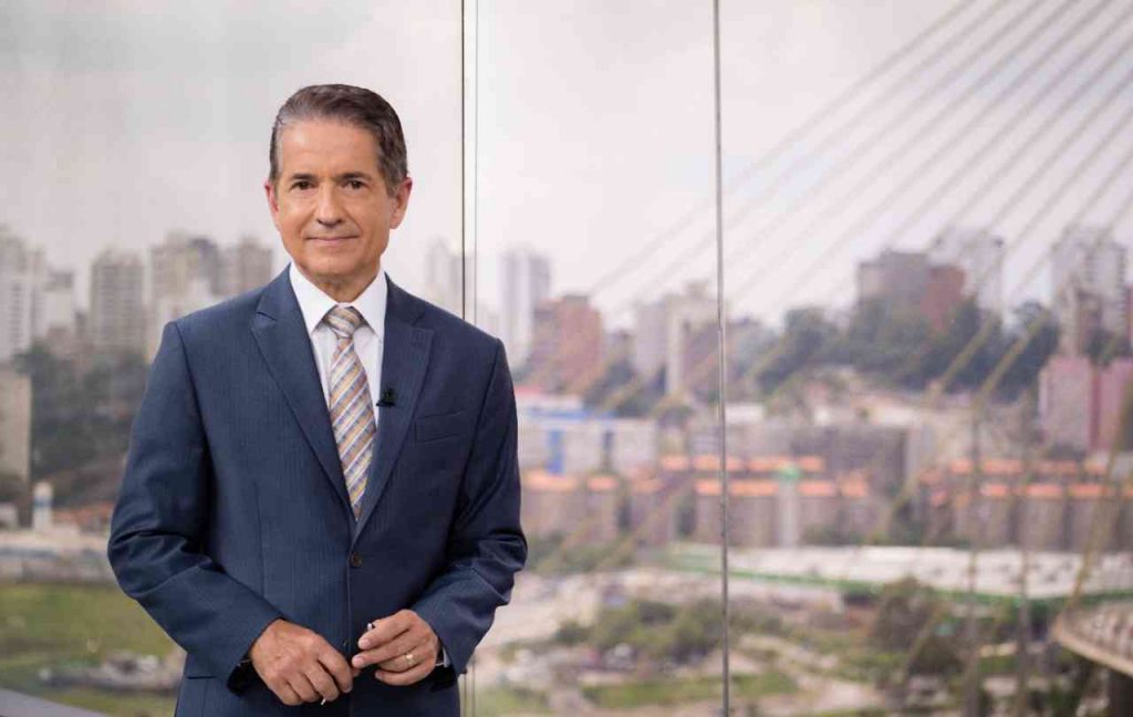 Carlos Tramontina seria o mais novo reforço para o jornalismo do SBT no ano que vem (Imagem: Divulgação / TV Globo)