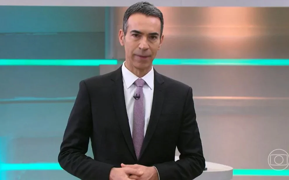 César Tralli (Imagem: Reprodução TV / TV Globo)