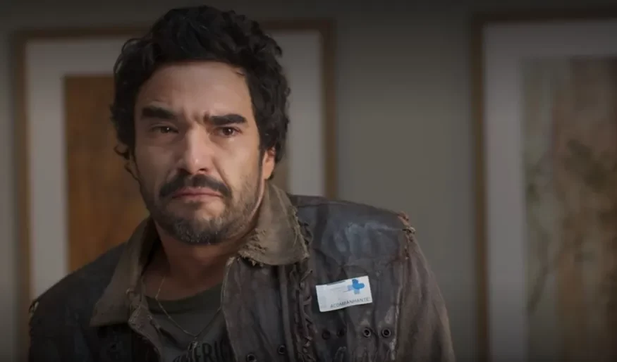 Pajeú (Caio Blat) em cena na novela Mar do Sertão (Créditos: Reprodução/TV Globo)