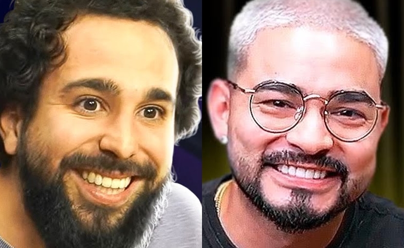 Murilo Couto e Yudi Tamashiro disputam vaga no comando do novo Programa Livre no SBT (Créditos: Reprodução/Montagem)