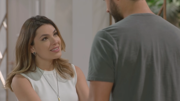 Luísa (Thaís Melchior) em cena na novela Poliana Moça (Créditos: Reprodução/SBT)