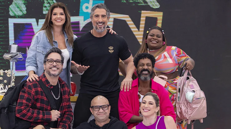 Mion receberá alunos famosos em seu quadro (Créditos: Manoela Mello/TV Globo)