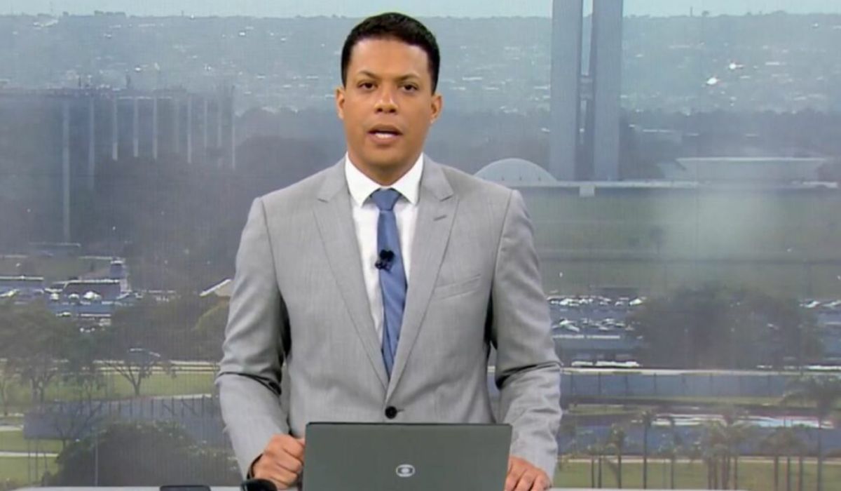 Fred Ferreira como novo apresentador do Bom dia Brasil