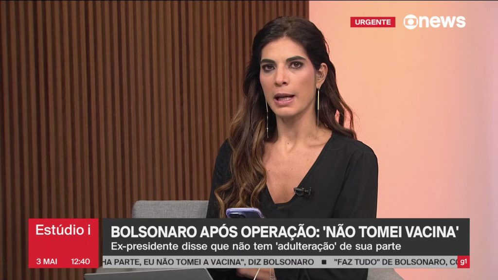 Andréia Sadi, apresentadora da GloboNews