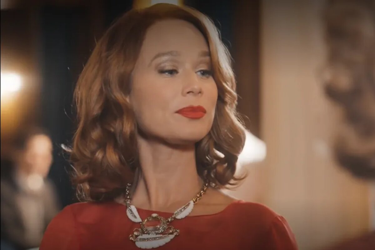 Gilda (Mariana Ximenes) em cena na novela Amor Perfeito (Créditos: Reprodução/TV Globo)