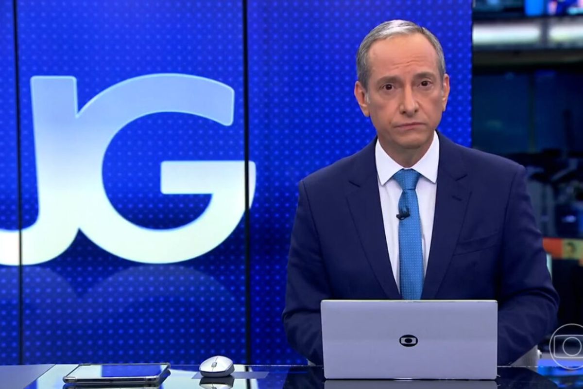 Âncora da Globo manda público desligar a TV (Reprodução/Globo)