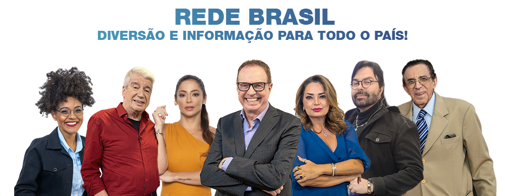 Apresentadores e jornalistas da Rede BrasilDivulgação: Rede Brasil