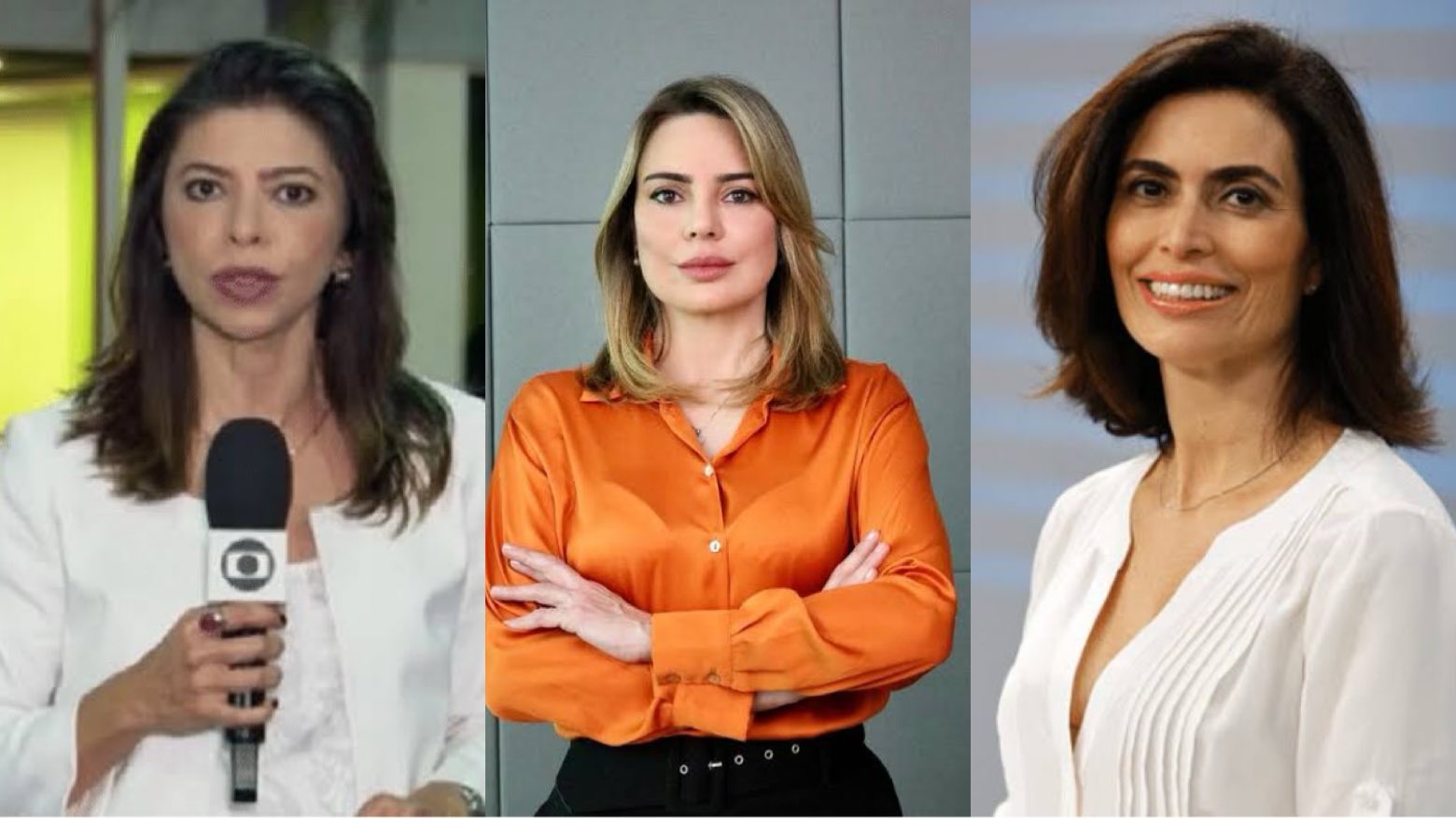 Giuliana Morrone, Giovana Teles e Rachel Sheherazade