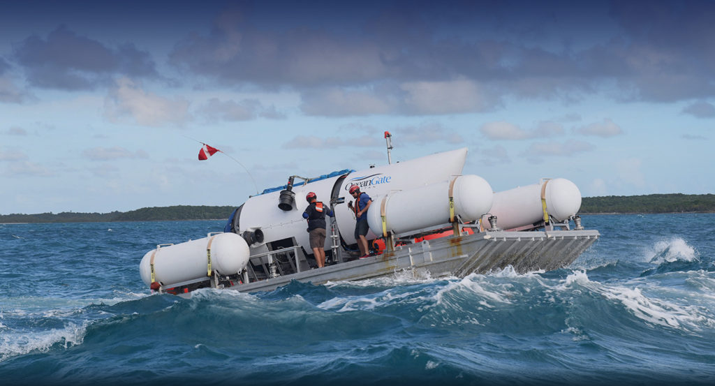 Submarino implodiu, diz Guarda Costeira dos EUA