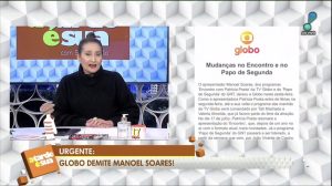 Sonia Abrão comentando sobre a demissão de Manoel Soares da RedeTV