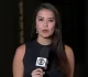 Lívia Torres em trecho de uma reportagem para a Globo