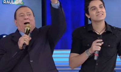 Raul Gil lamenta ingratidão de Luan Santana: 'Nunca mais voltou ao meu programa' (Reprodução/SBT)