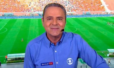 Luis Roberto causa na Globo e deixa torcedores descontentes (Reprodução/Globo)