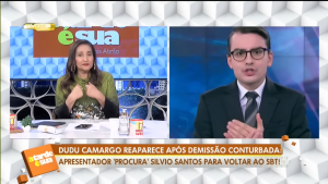 Sonia Abrão falando sobre Dudu Camargo no A Tarde é Sua