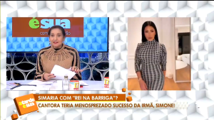 Sonia Abrão detonando Simaria no A Tarde é Sua