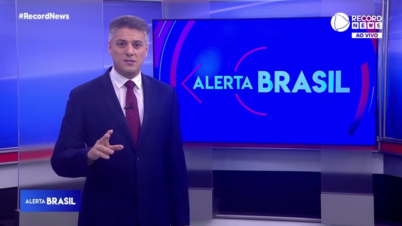 Alerta Brasil é um dos programas de destaque da Record News (Créditos: Reprodução)