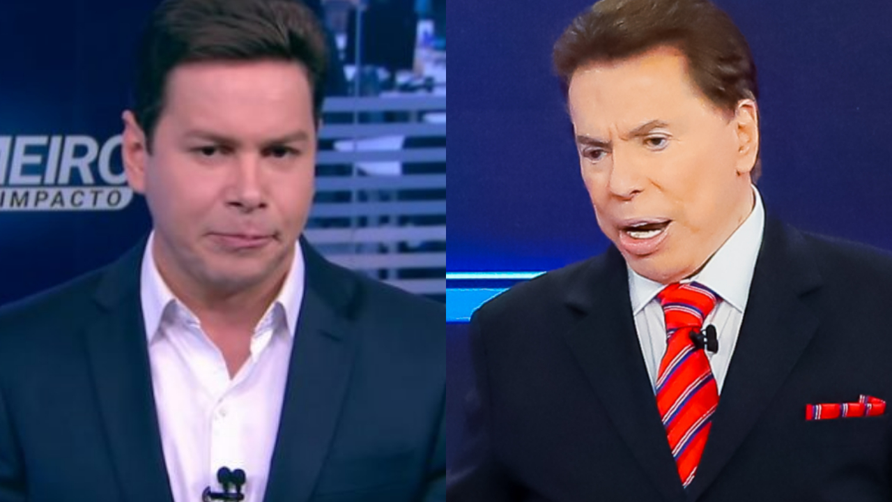 Marcão do Povo e Silvio Santos (Foto: Reprodução)