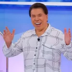 Silvio Santos no estúdio do Programa Silvio Santos