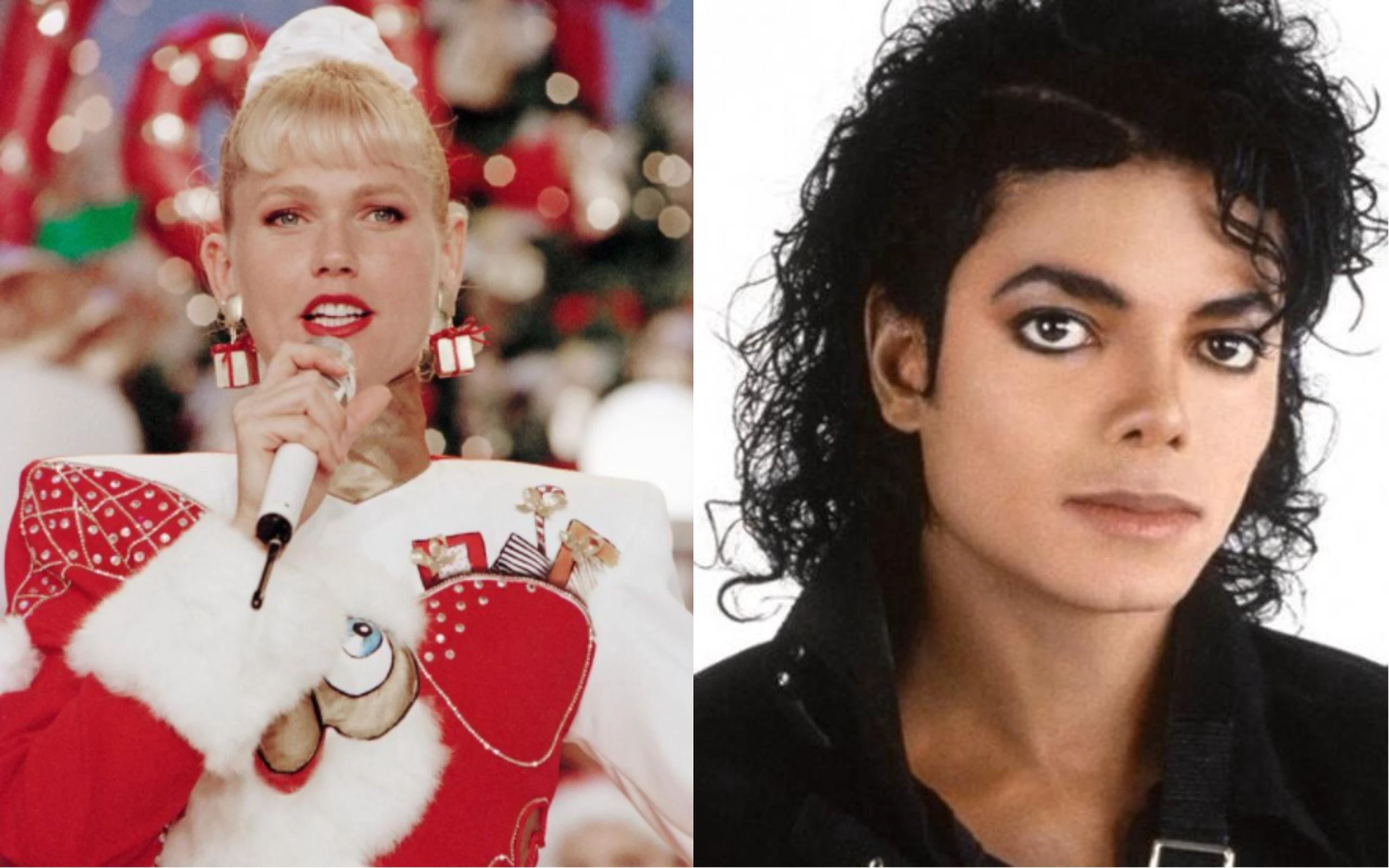 Xuxa e Michael Jackson em uma montagem