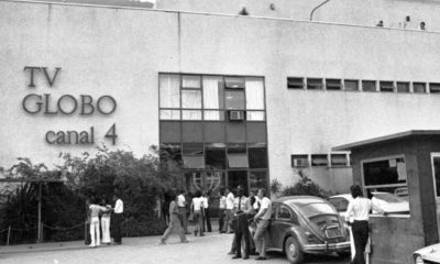 Em sua estreia na televisão brasileira, Globo precisou enfrentar uma tragédia (Reprodução/Museudatv)