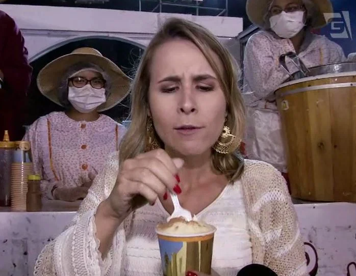 Pâmela Domingues comanda o Mulheres, da TV Gazeta, e rejeita A Fazenda. Porém, aceitaria ir para o BBB (Créditos: Reprodução)