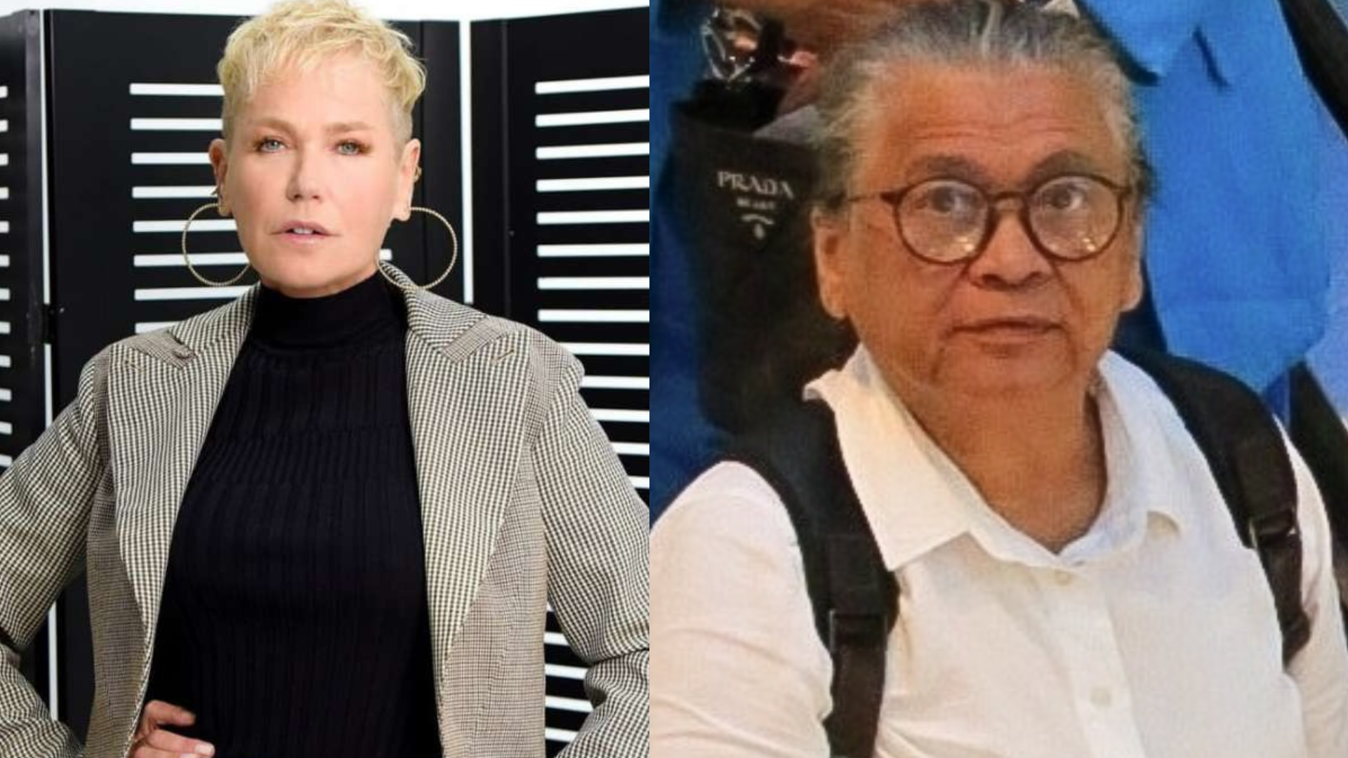 Xuxa e Marlene Mattos em uma montagem