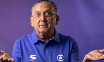 Justiça de São Paulo manda bloquear contas de Galvão Bueno (Reprodução/Globo)