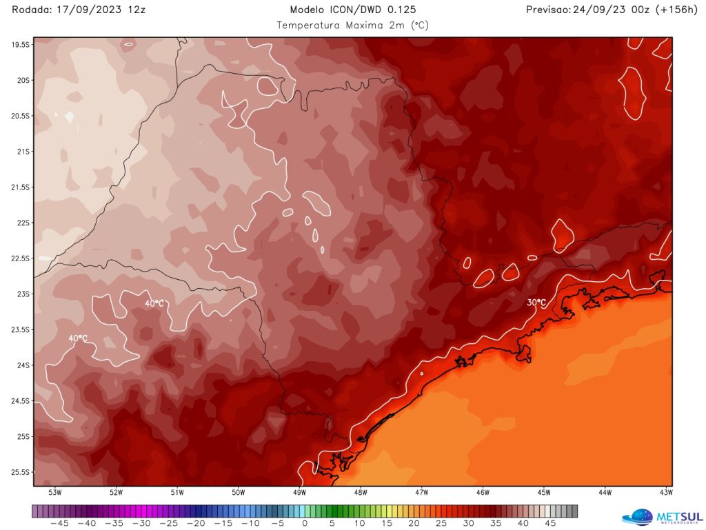 Onde de calor vai atingir o estado de São Paulo