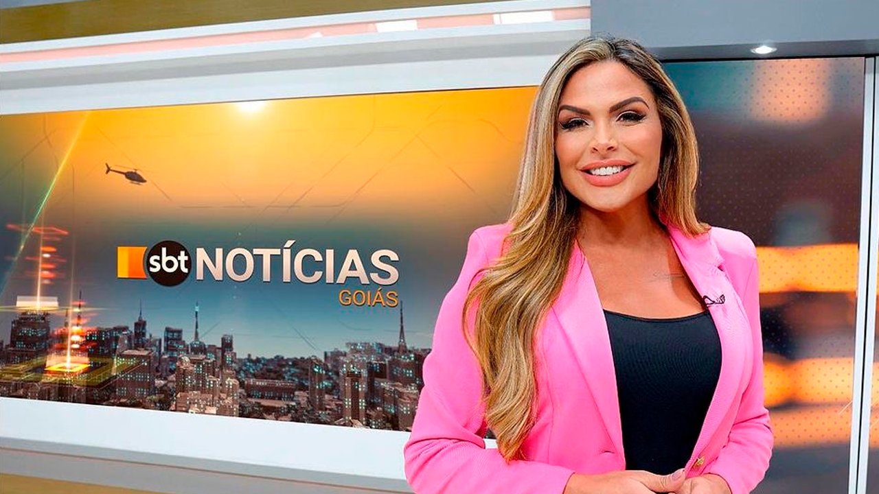 Silvye Alves vai apresentar o SBT Notícias Goiás (Foto: Reprodução)