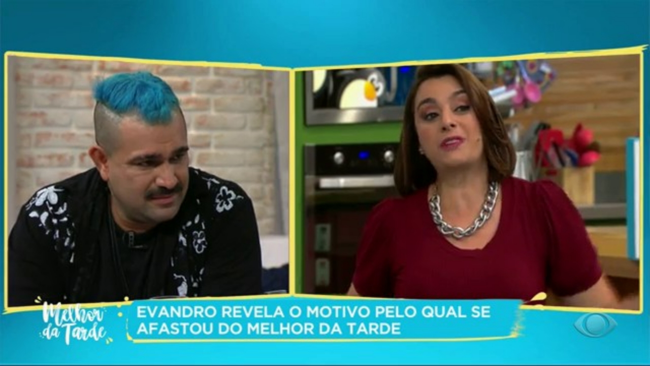 Evandro Santo e Catia Fonseca (Foto: Reprodução)