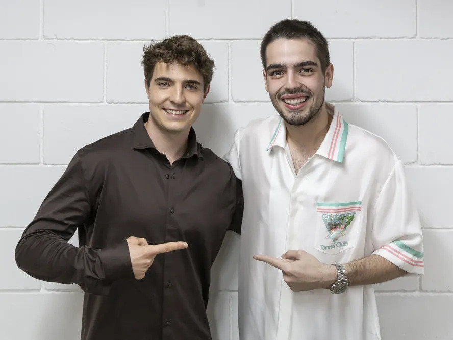 João Augusto e João Guilherme (Foto: Reprodução)