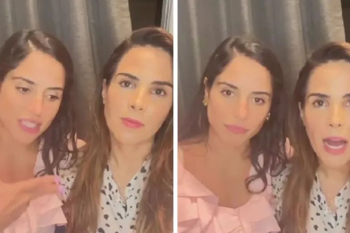 Wanessa e Camilla Camargo gravam vídeo em meio a guerra familiar (Reprodução/Instagram)