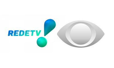 Logo marcas respectivamente da RedeTV! e Band