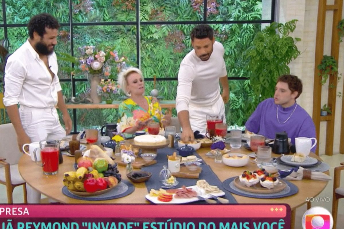 Cauã Reymond aparece de surpresa no Mais Você (Imagem: Globo)