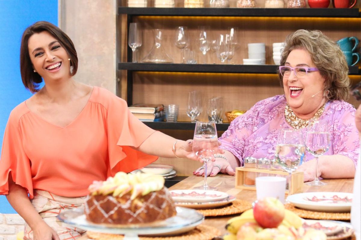 Cátia Fonseca salva vida de Mamma Bruschetta (Imagem: Band)