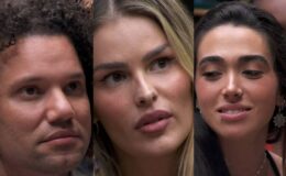 Yasmin Brunet, Maycon e Giovanna no Paredão do BBB 24