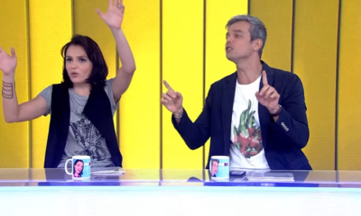 Monica Iozzi e Otaviano Costa na ''melhor fase'' do programa