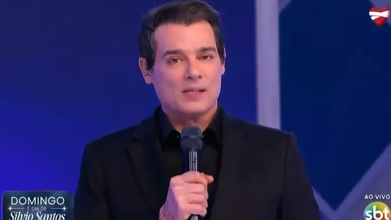 Celso Portiolli comandou o especial de despedida de Silvio Santos