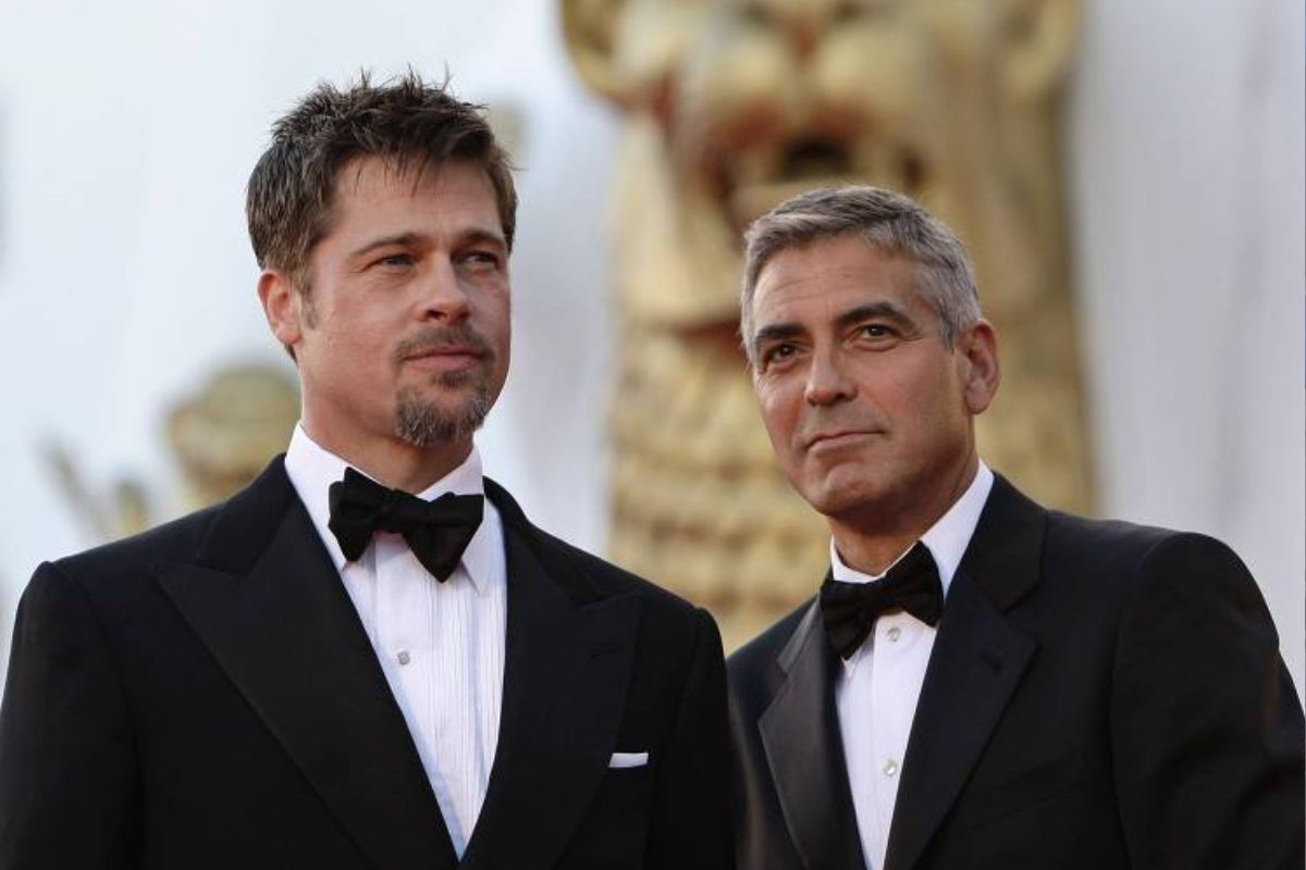 Brad Pitt e George Clooney