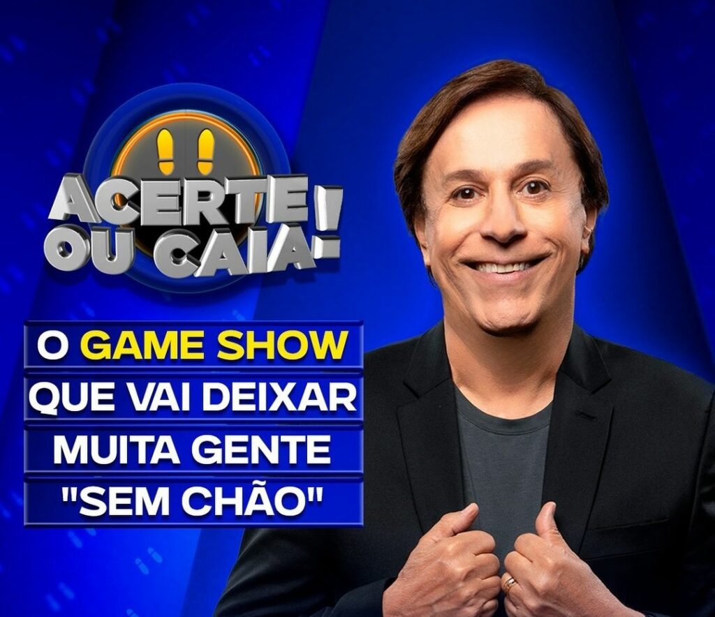 Acerte ou Caia! novo programa de Tom Cavalcante na Record 