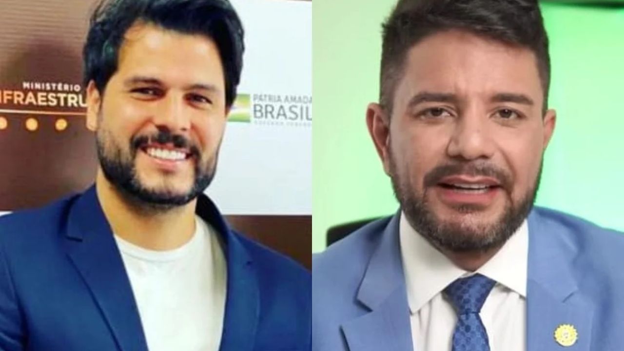 Montagem de Marcelo Bimbi com Governador do Acre