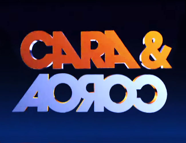 Logo da novela Cara & Coroa 