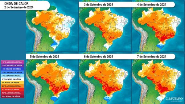 Nova onda de calor em setembro 