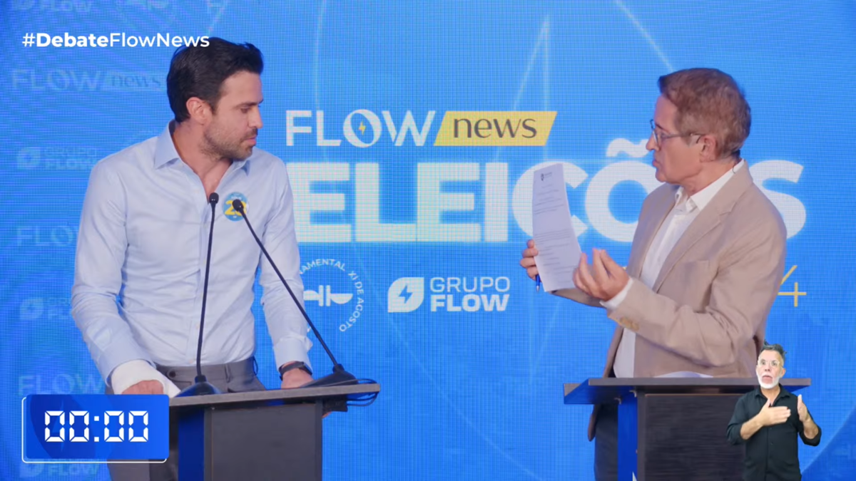 Pablo Marçal é expulso de debate promovido pelo Flow