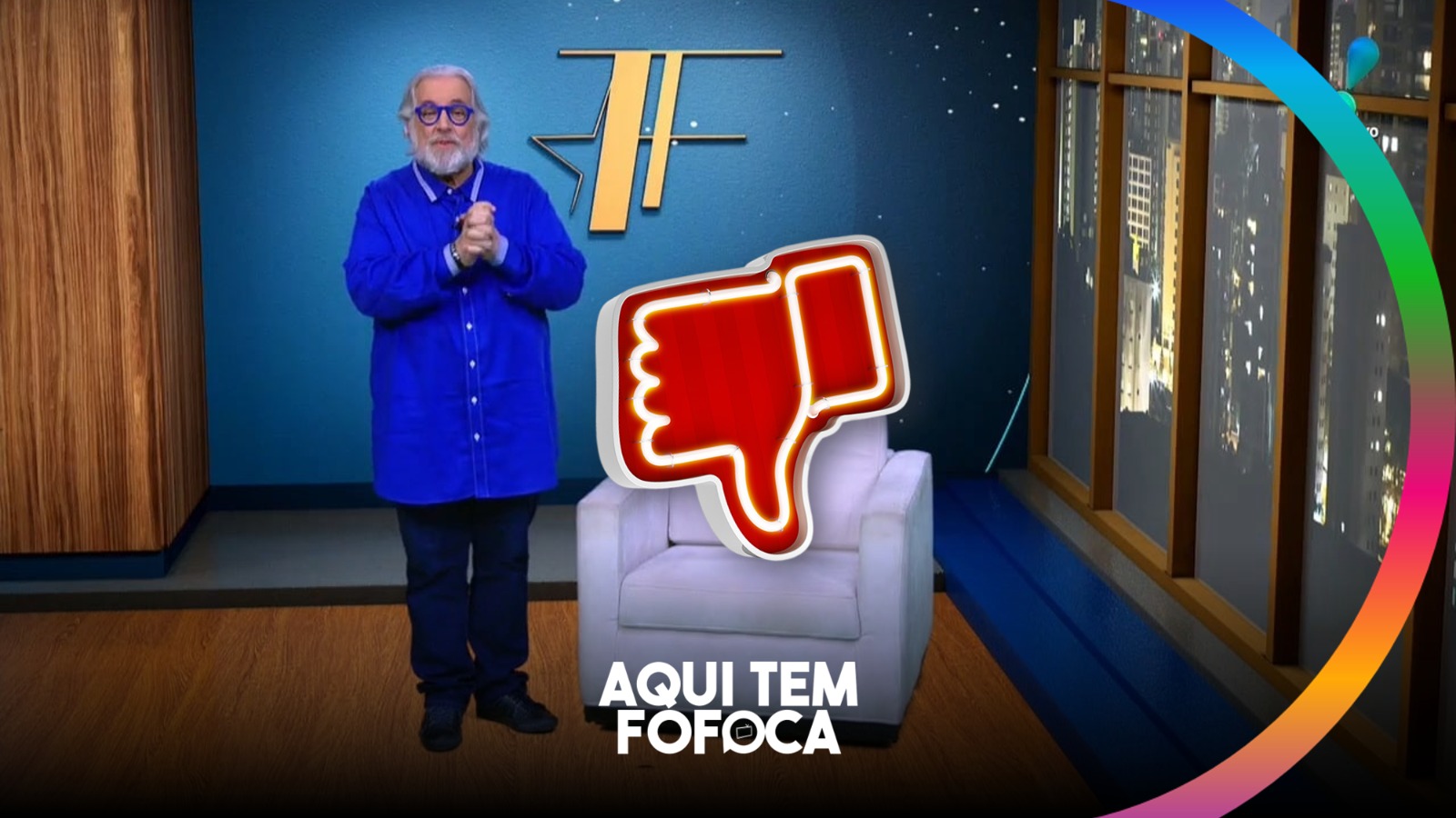 TV Fama: Leão Lobo um dos apresentadores do programa