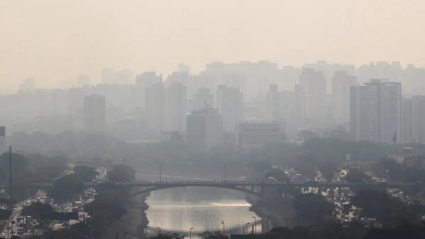 São Paulo regustra a pior qualidade de ar do mundo