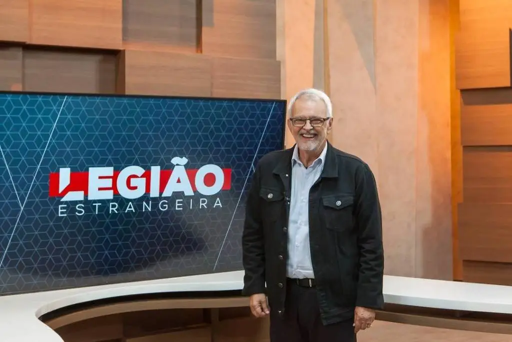 Alberto Gaspar, apresenatdor do Legião Estrangeira programa suspenso pela TV Cultura