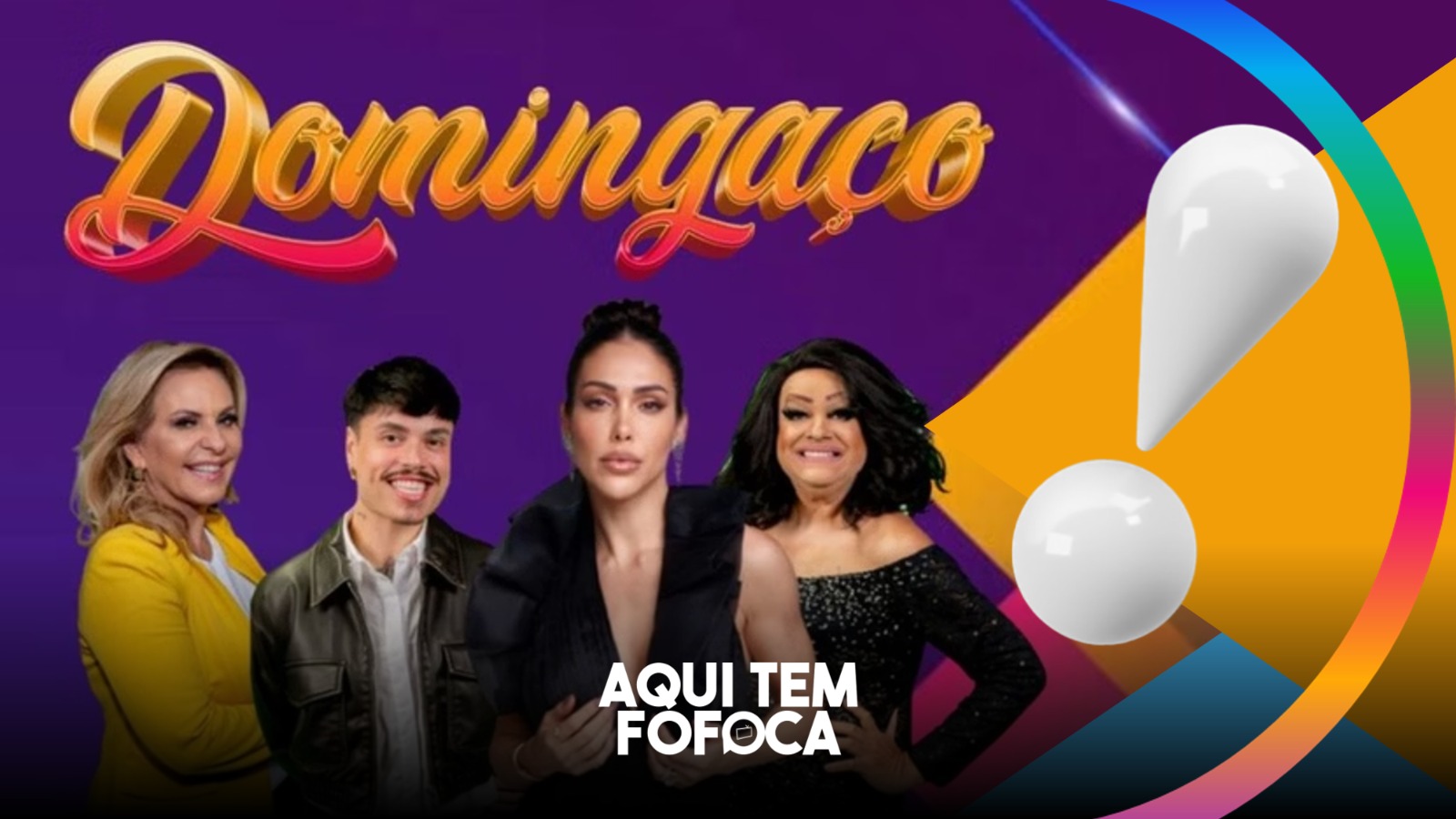 Domingaço, novo programa que será exibido na RedeTV! e Rede Brasil